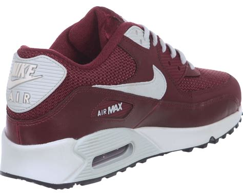 NIKE AIR MAX 90 ZWART/BORDEAUXROOD 